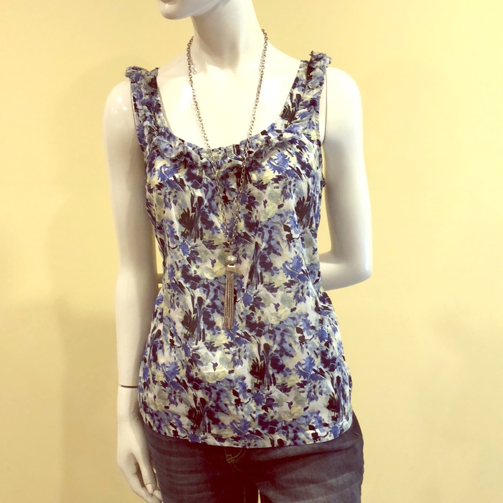 EUC LOFT Tank Top Blouse - Sz M